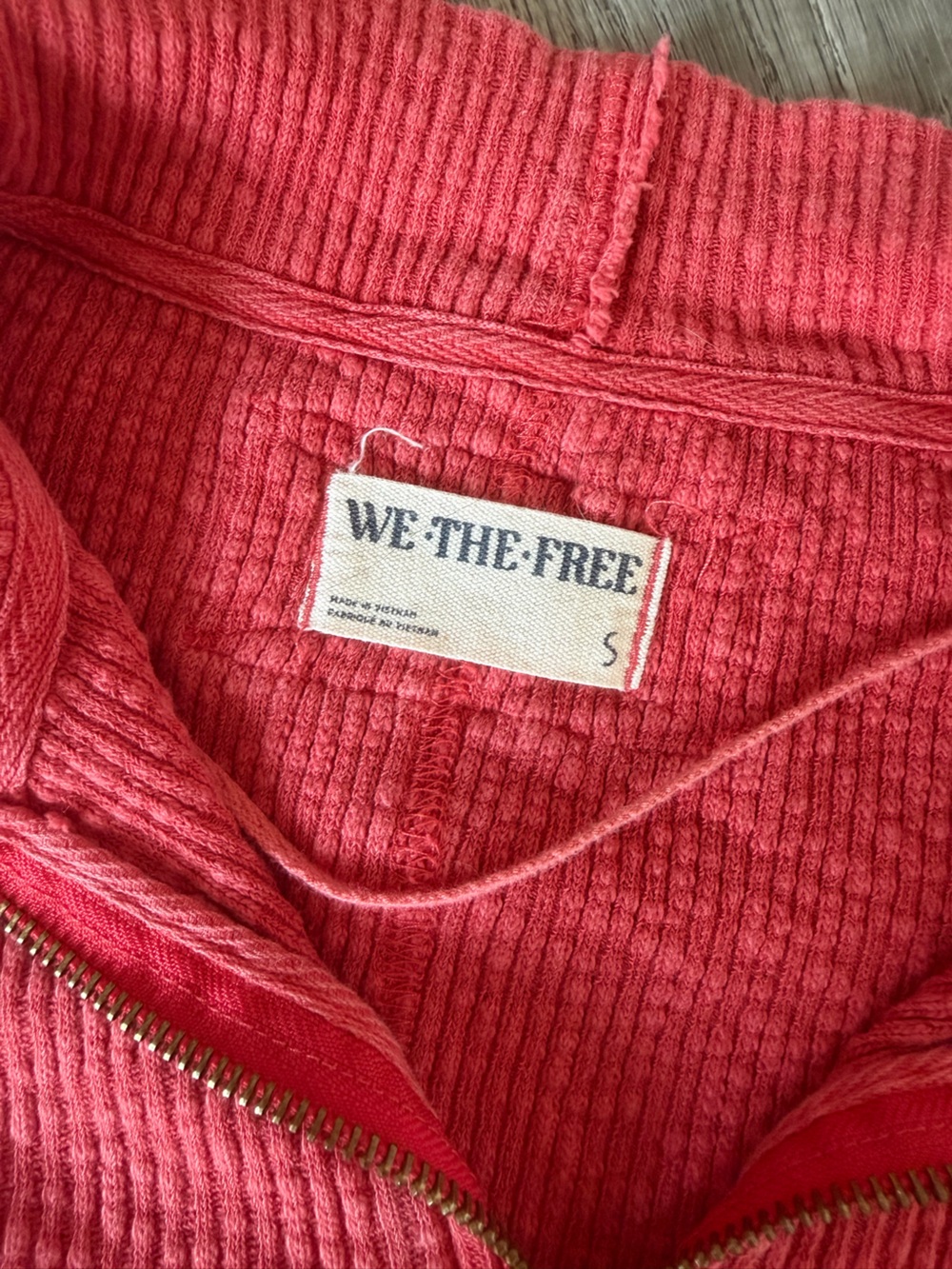 Free People Ribbed Half-Zip - Picture 4 of 10